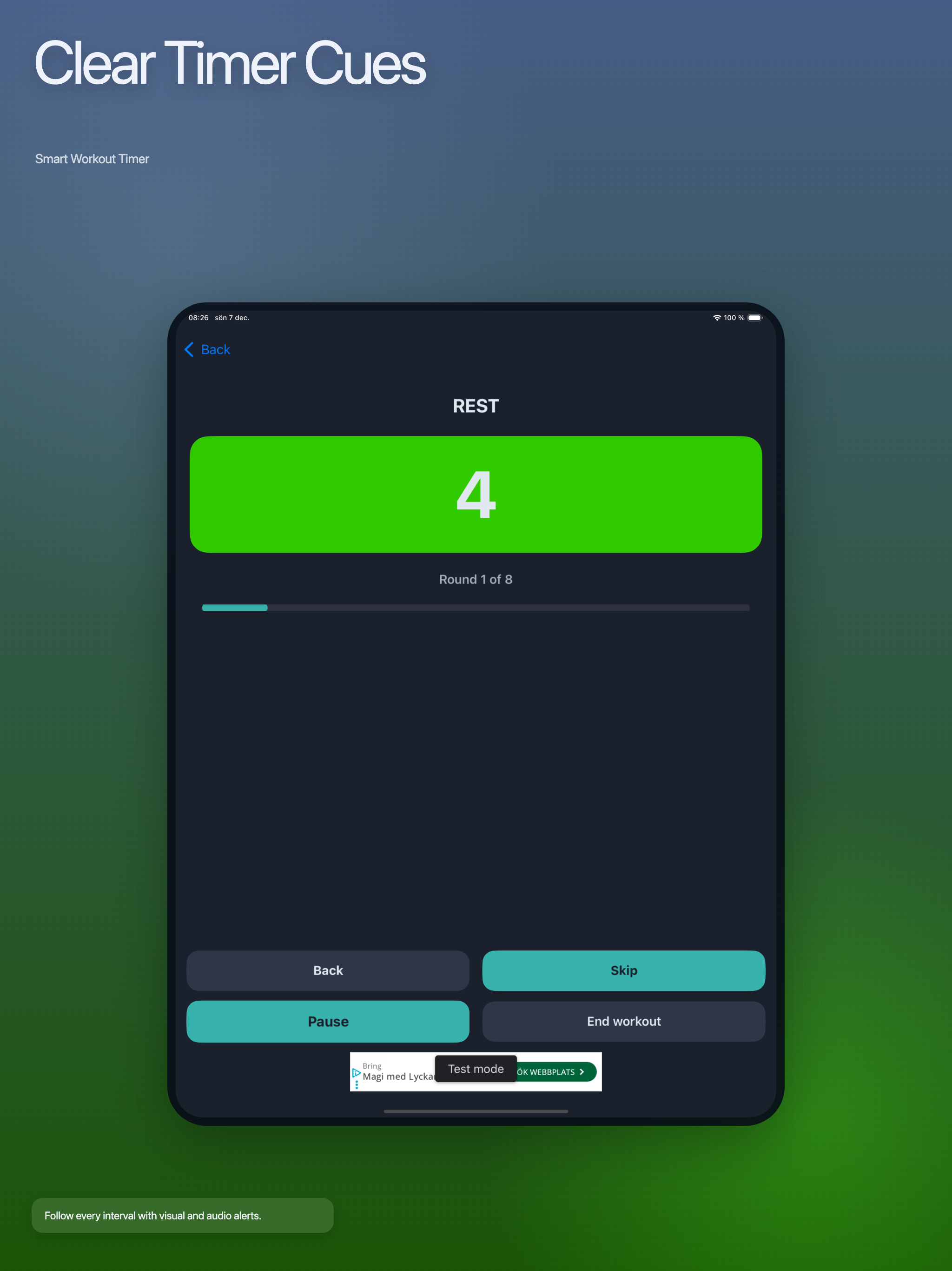 Smart Workout Timer
