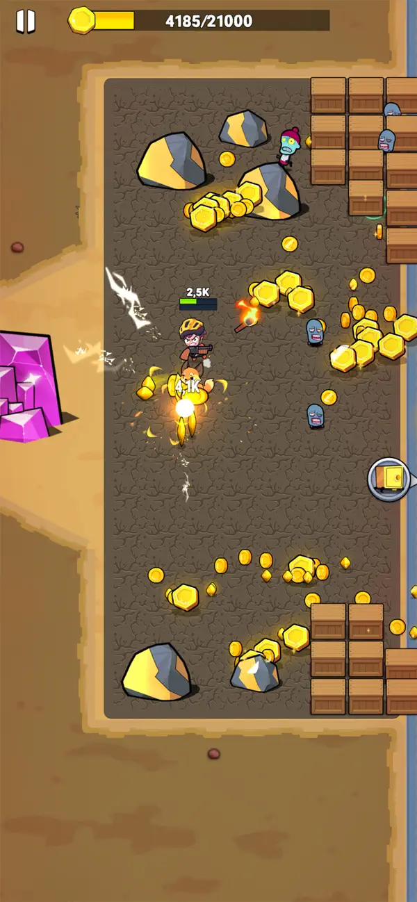 Zombusters iOS Mod IPA screenshot 5 - iOS game interface