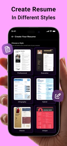 NextCV: AI Resume Builder iPhone screenshot