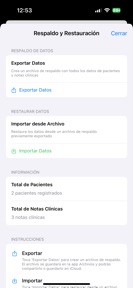 Historia Clinica screenshot