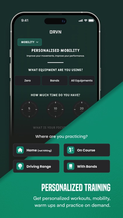 DRVN - Golf & Fitness screenshot-4