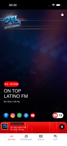 On Top Latino FM screenshot