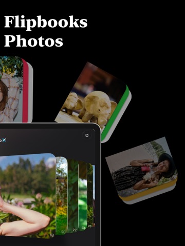 FlipYear - 3D Photo Flip Book iPad screenshot