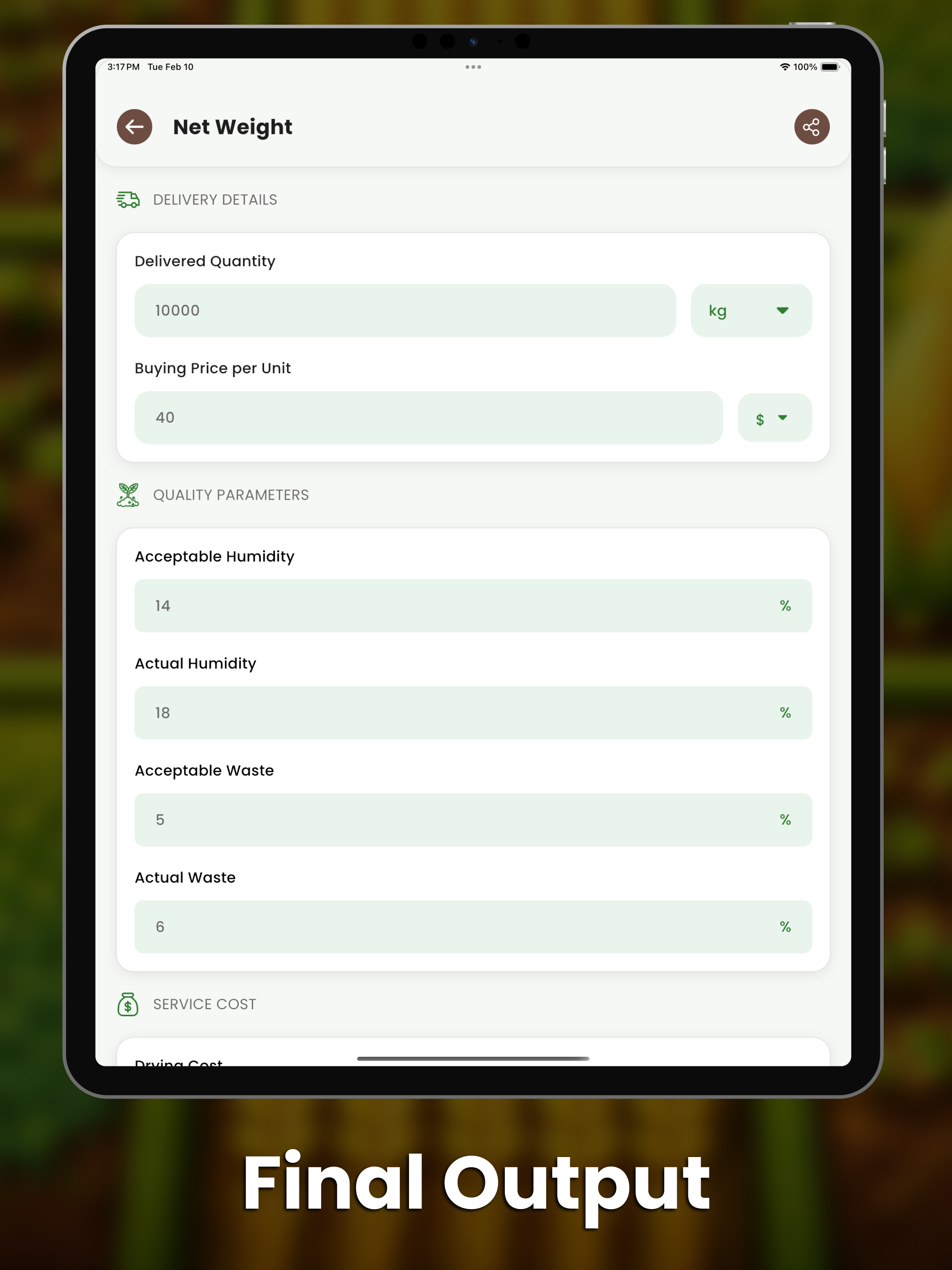 Farming Calculator screenshot 9