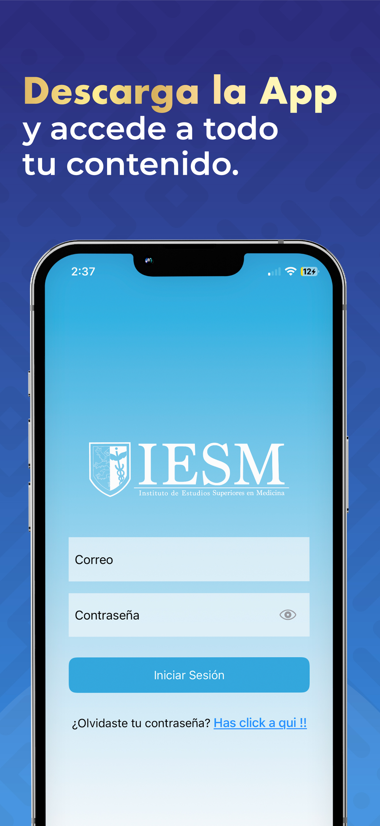 IESM App screenshot 2