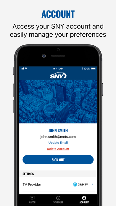 SNY: Stream Live NY Sports Screenshot