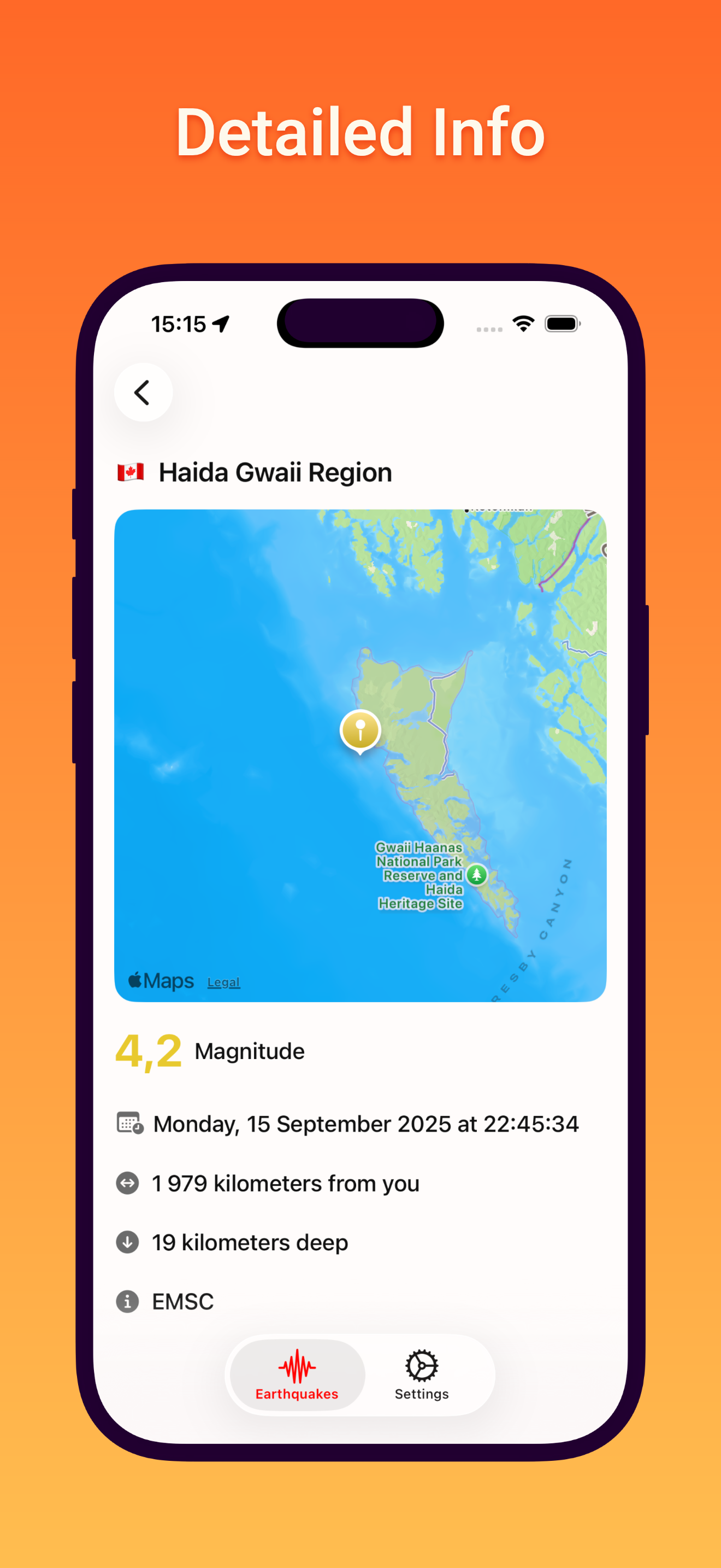 Quake Feed - QuakeRadar screenshot 4