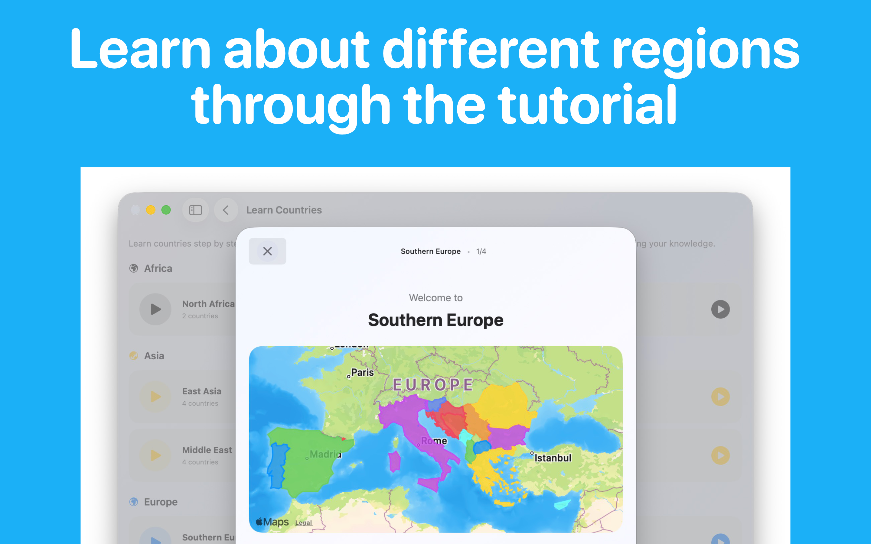 Geography Quiz: miniAtlas
