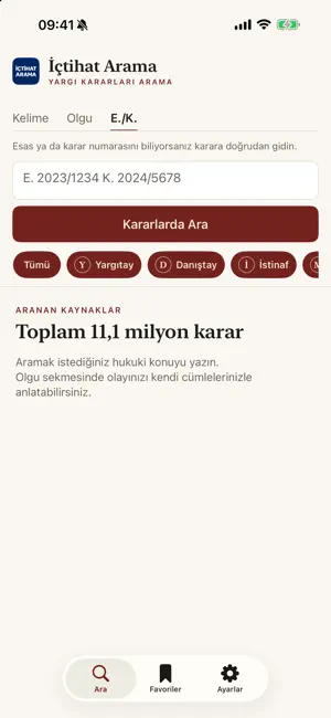 İçtihat Arama: Yargıtay screenshot 4