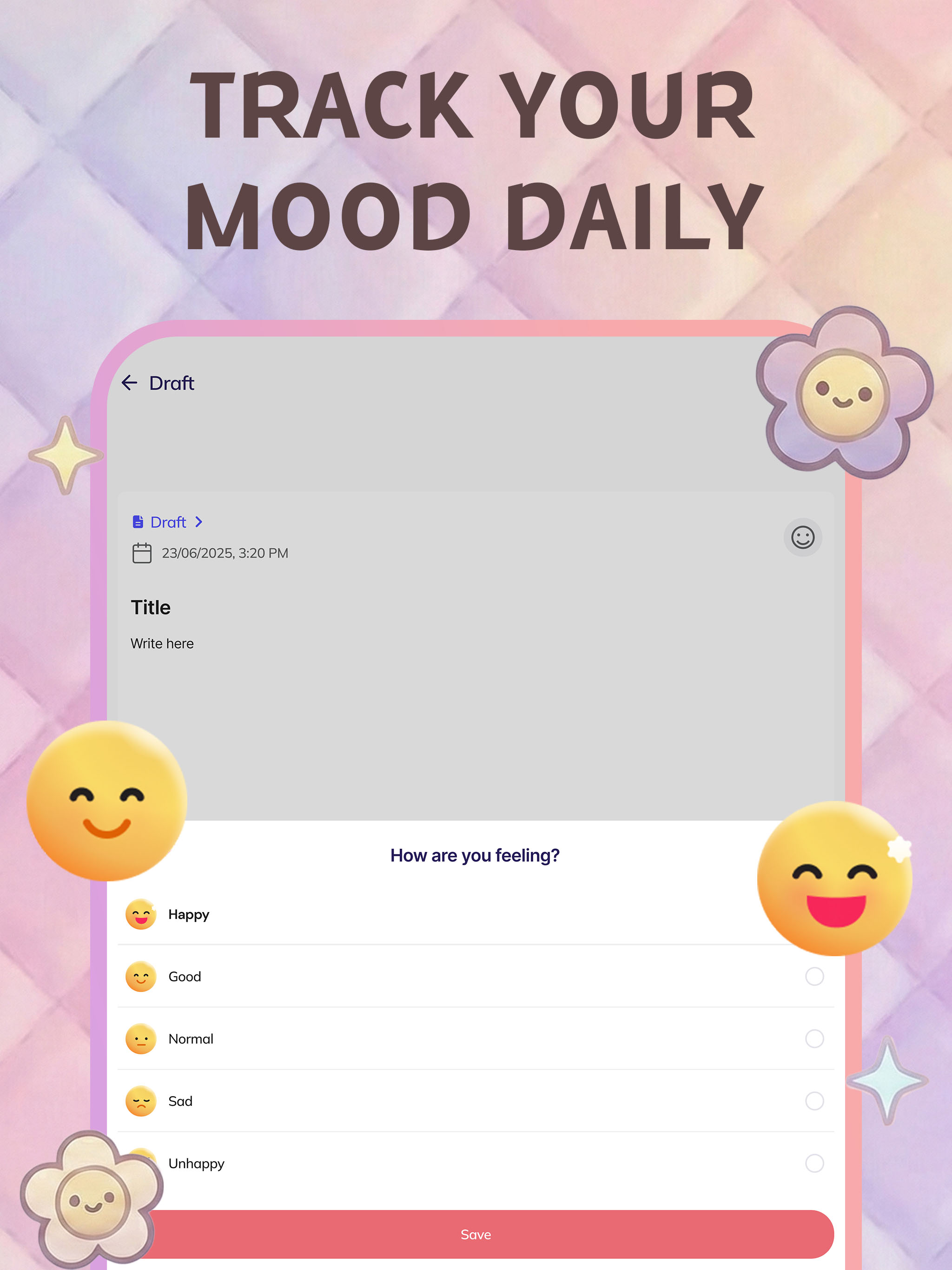 Diary with Password: Calendar