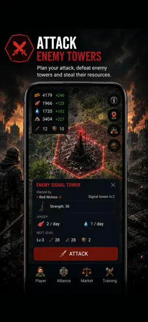 Terraclast: GPS Strategy MMO screenshot 3