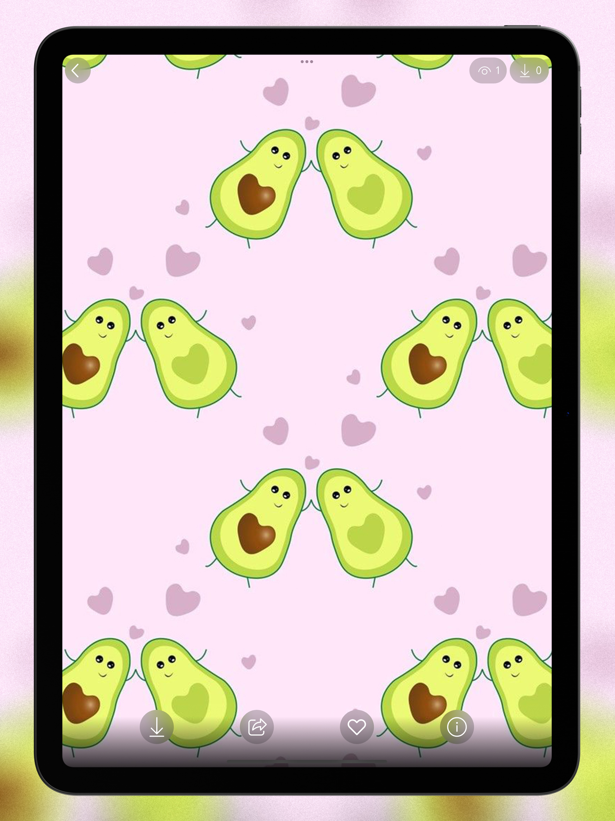 Cute Avocado Wallpapers 4K