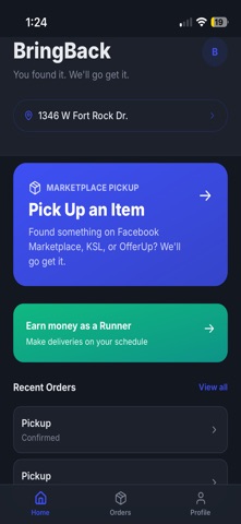 BringBack-Marketplace screenshot