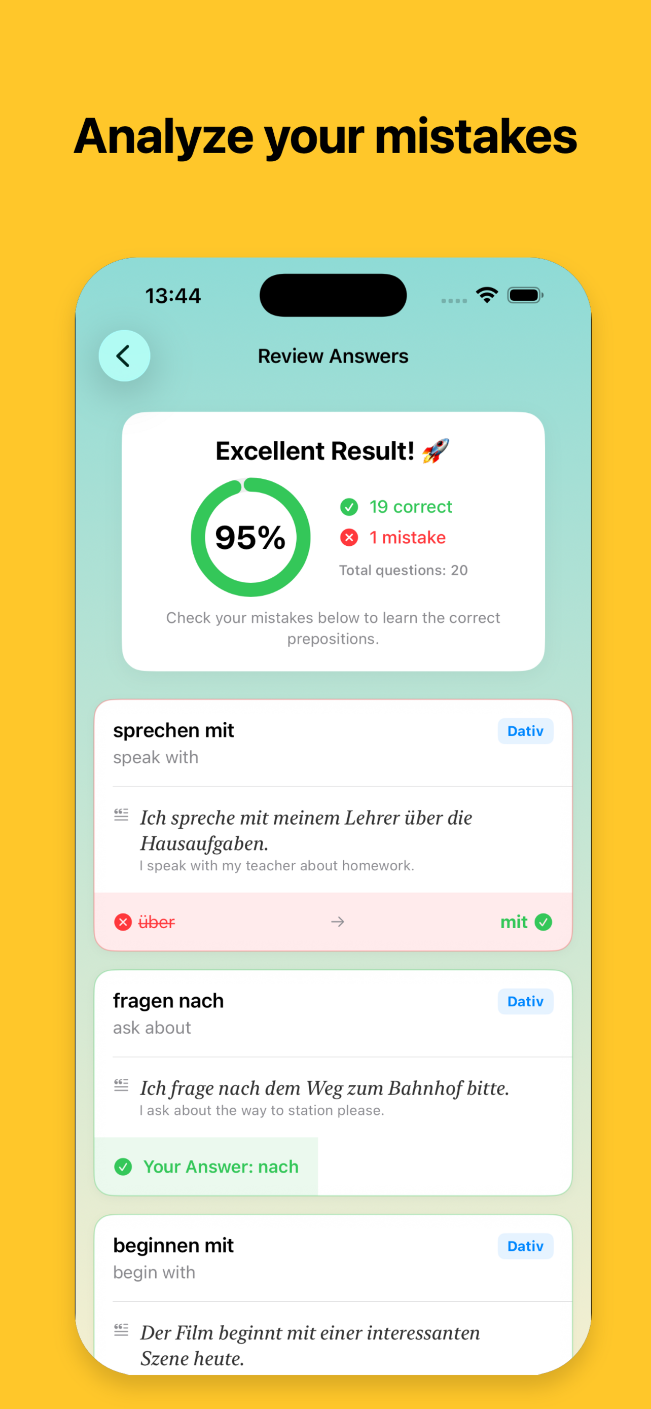 PrapoDe: German Prepositions screenshot 4