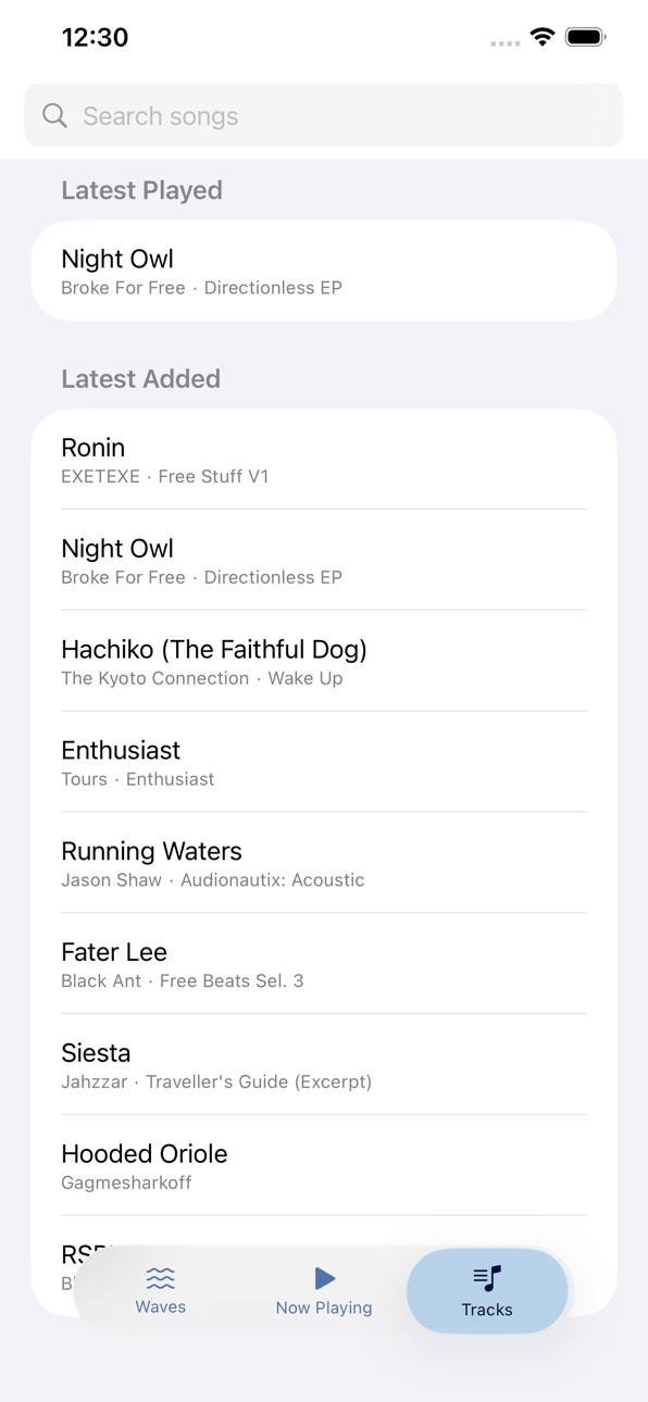 iPhone screenshot