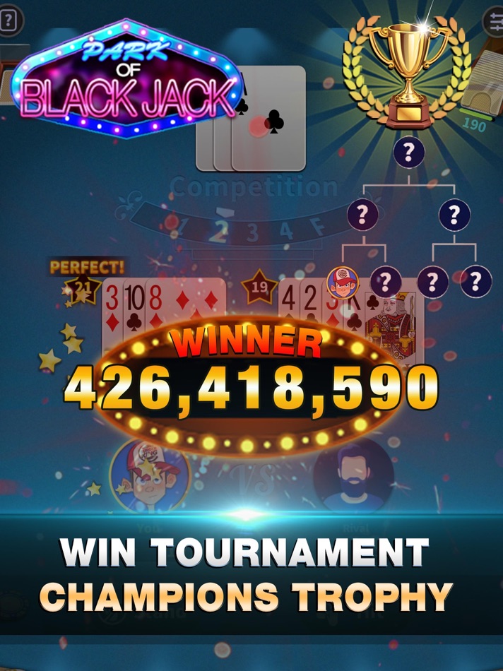 #4. Blackjack 21 offline card game (iOS) 由: Free Puzzle Games