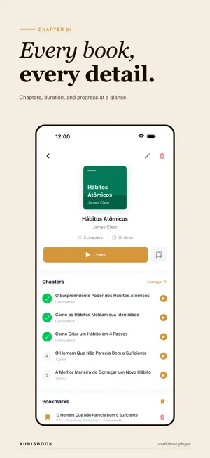 AurisBook: Offline Audiobooks screenshot 4