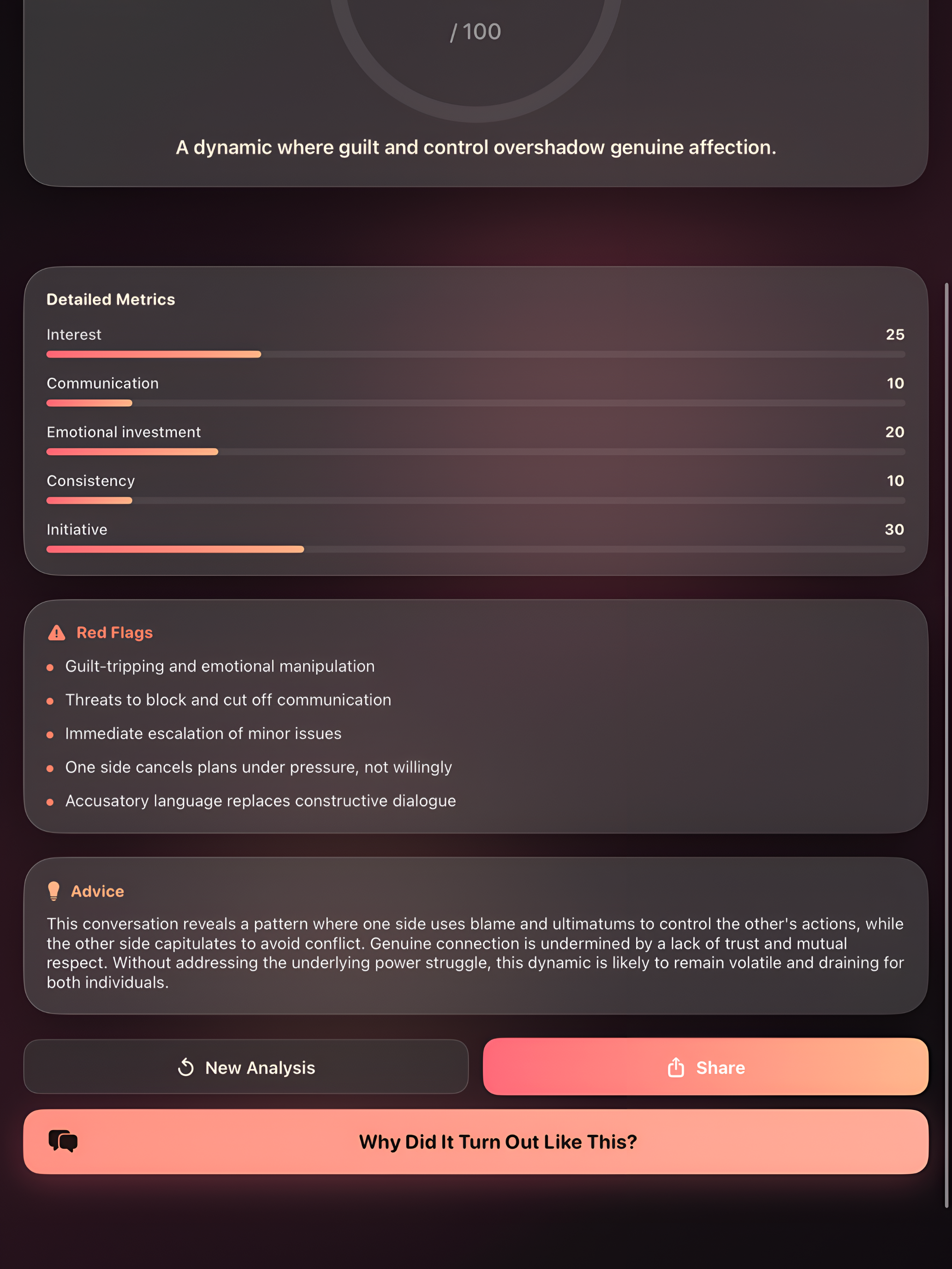 IsItLuv: Relationship Analyzer screenshot 12