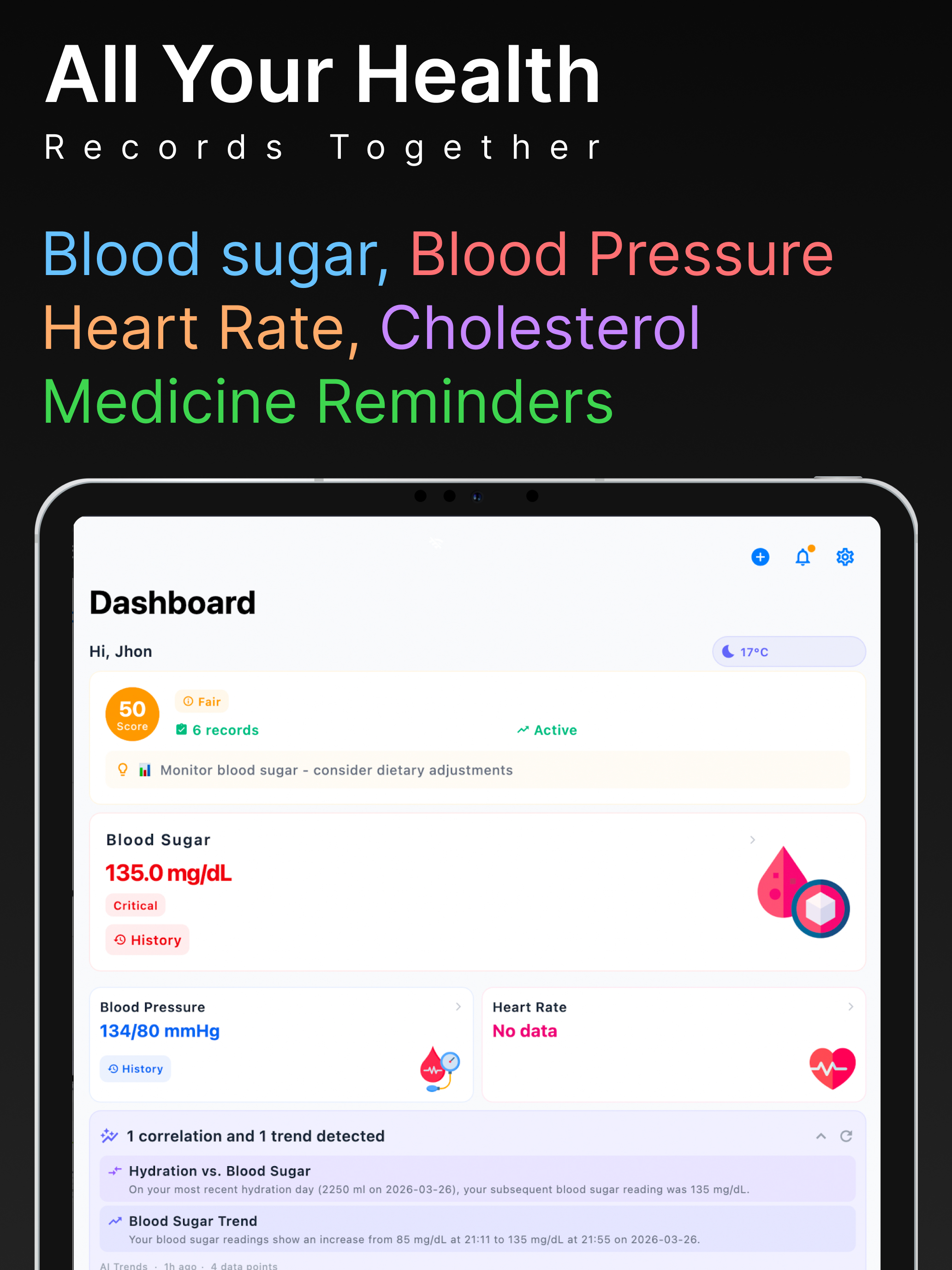 Diabetes Tracker : BP Log screenshot 9