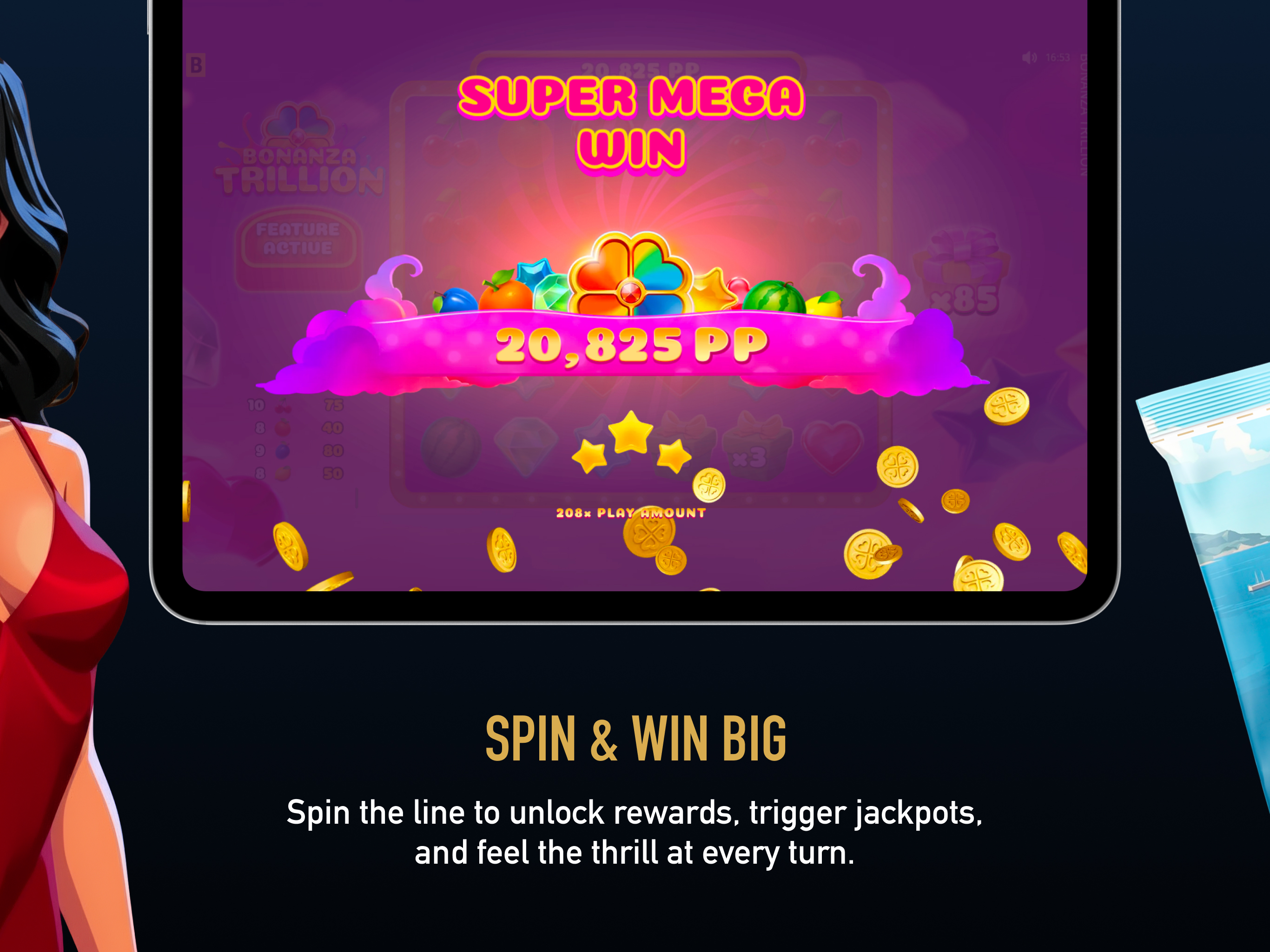 Lucky Line: Casino Train