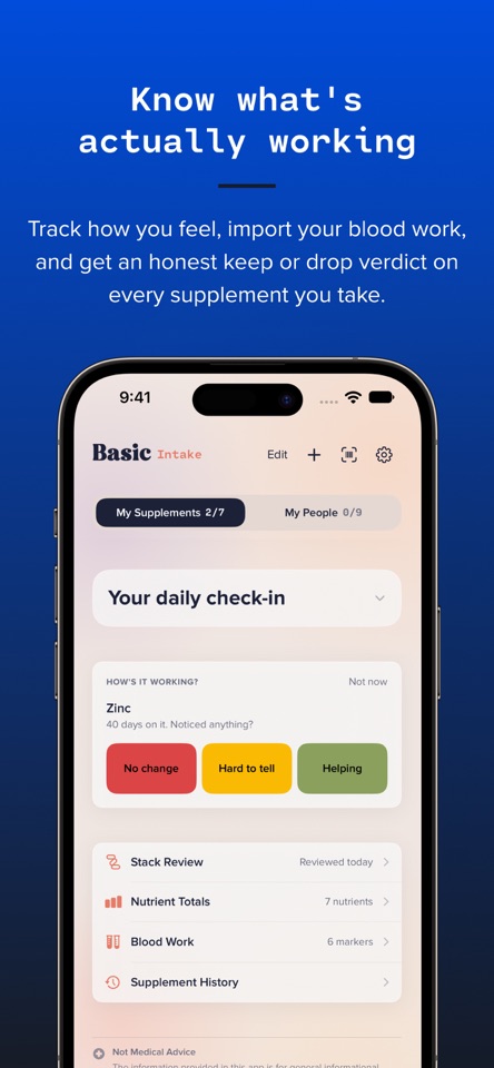 Basic Intake: Pill & Vitamin screenshot 6