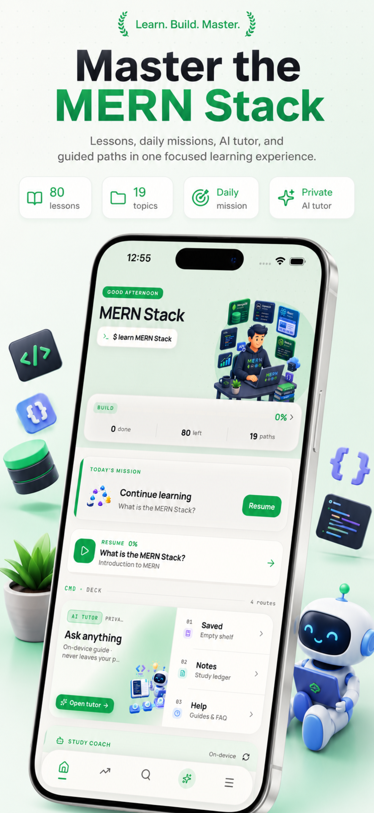 Learn MERN Stack: React & Node