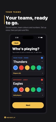 Hooply: Basketball Scoreboard screenshot 5