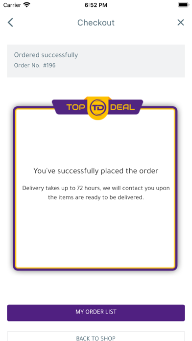 Top Deal App Screenshot