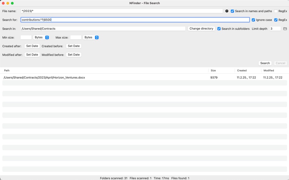 #3. NFinder - File Search (macOS) 由: Maksim Nesvit
