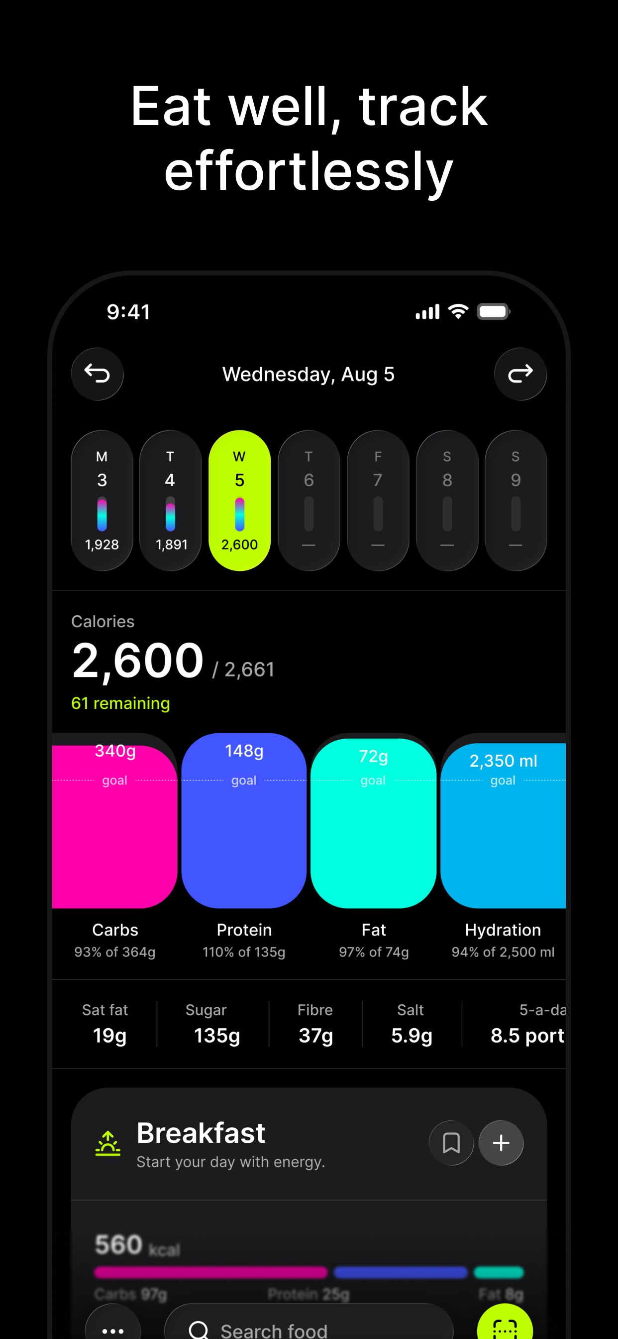 Screenshot 1 of Workout Titan Nutrition