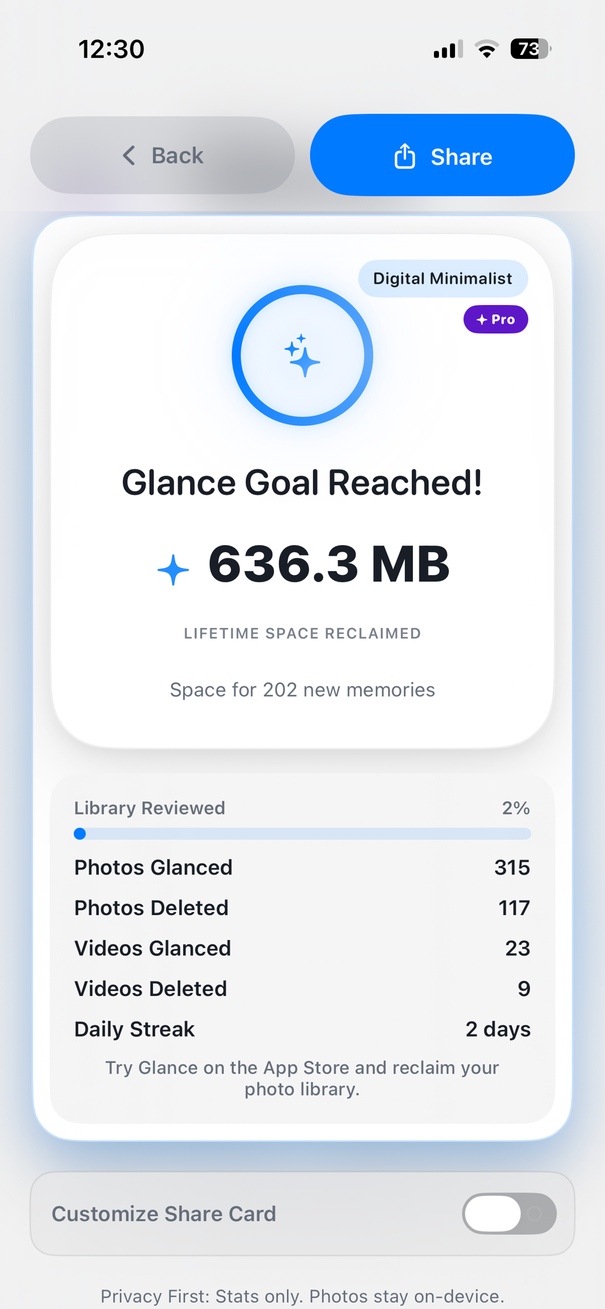 Glance Photos