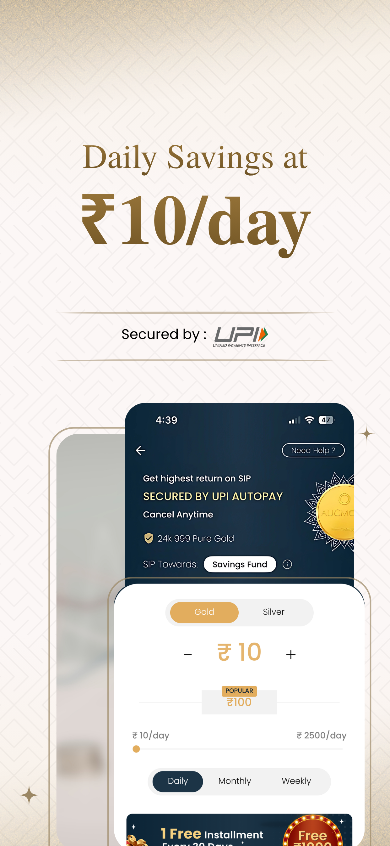 Fiydaa: Gold Savings For India screenshot 2
