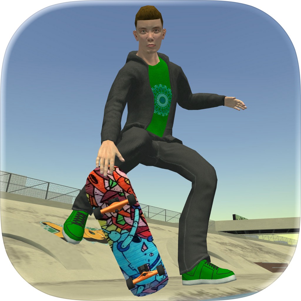 Apple App Store cover for Skateboard FE3D 2