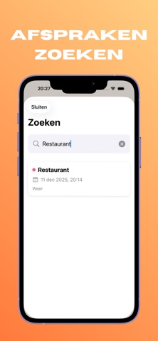 Grote Letters: Clear Calendar screenshot