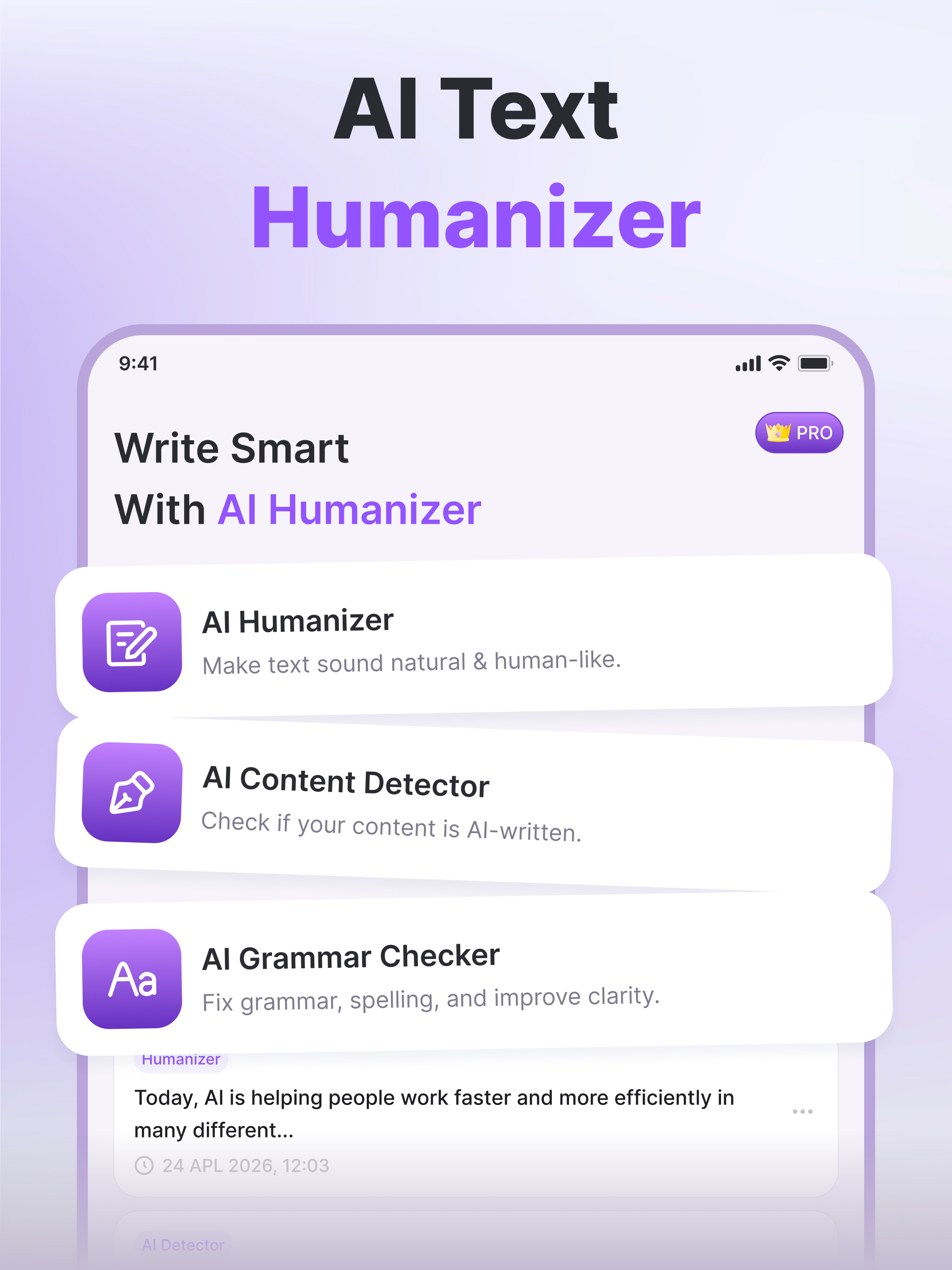 AI Humanizer - Text Detector