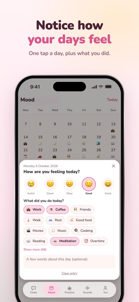 Sen - AI Mental Wellness screenshot 2