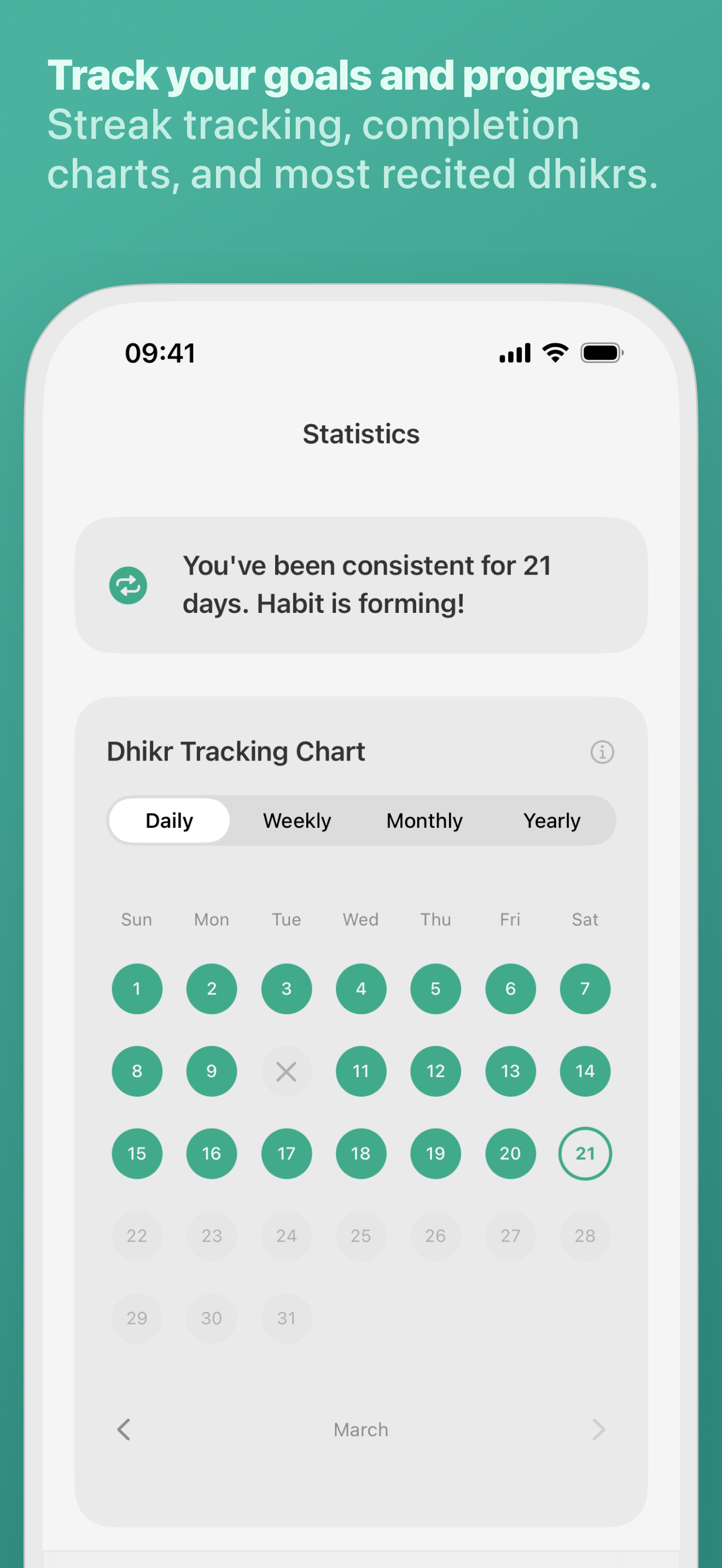 Wird – Digital Dhikr Counter