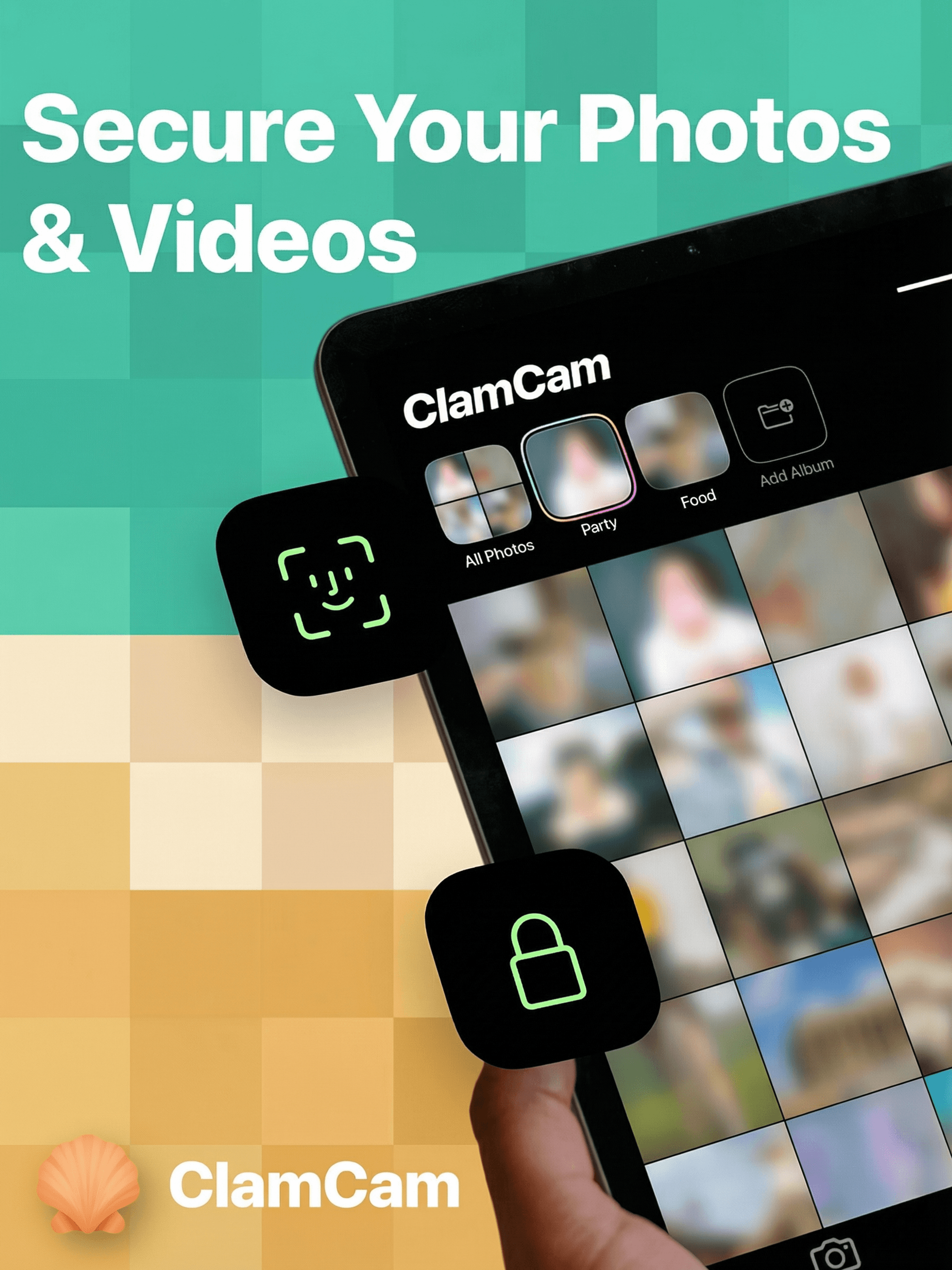 ClamCam: Private Photo Vault
