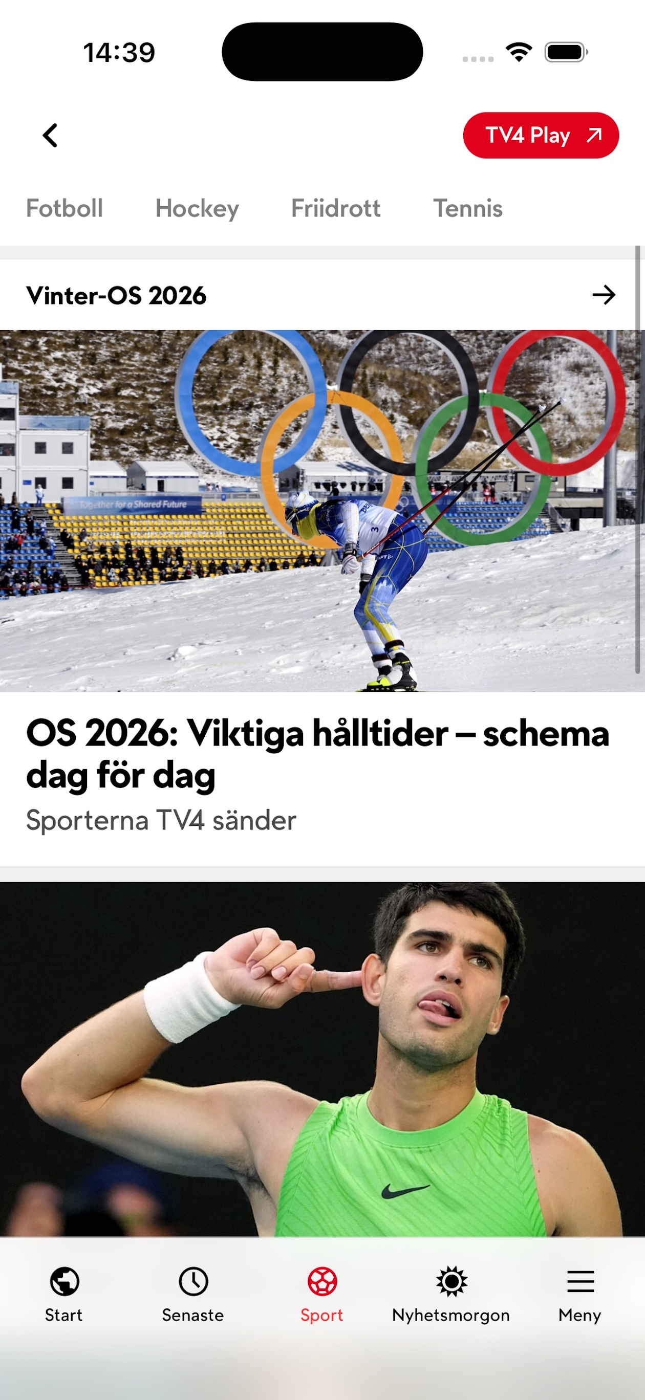 TV4 Nyheterna screenshot 4
