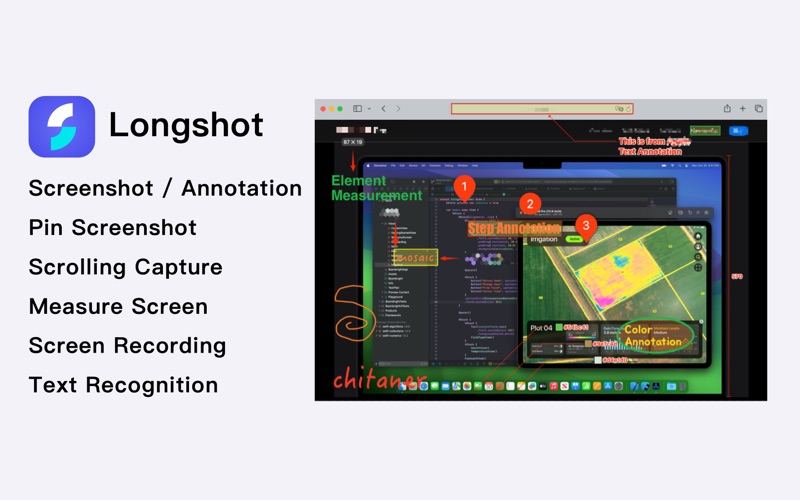 Longshot - Screenshot & OCR Screenshot