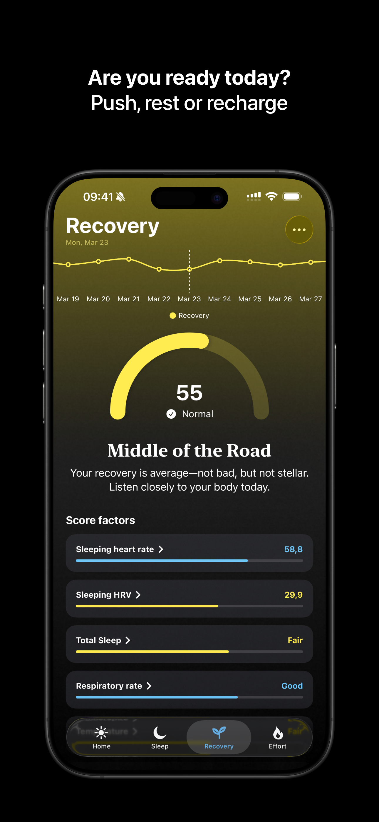 Nuito: Sleep, Recovery, Effort