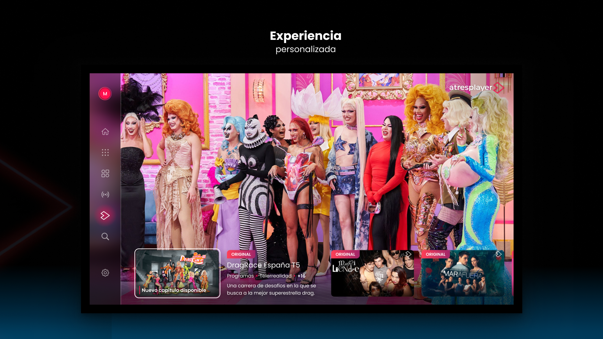 atresplayer: Series y Noticias