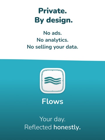 Flows: Time Tracker iPad screenshot