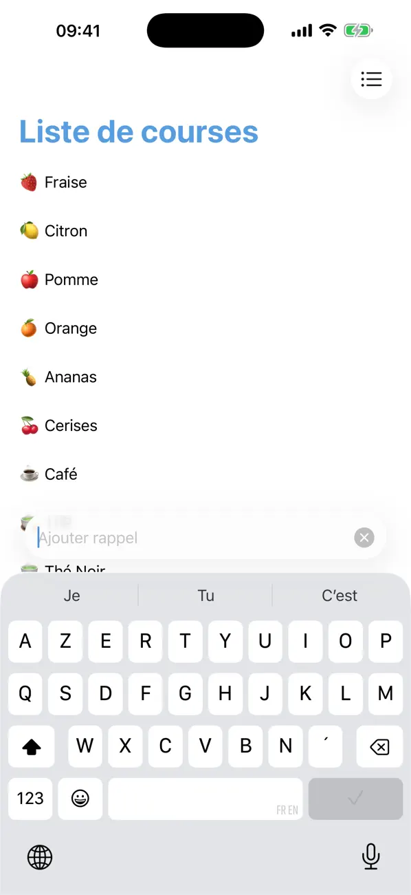 Screenshot #2 pour 1List (Rappels)