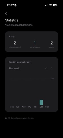 Intent - Scroll by Choice screenshot 2