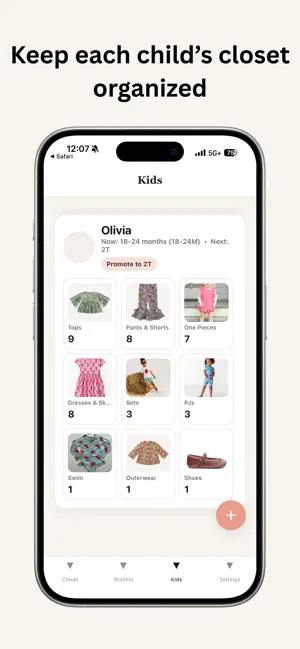 Layette Out: Kids Closet App screenshot 3