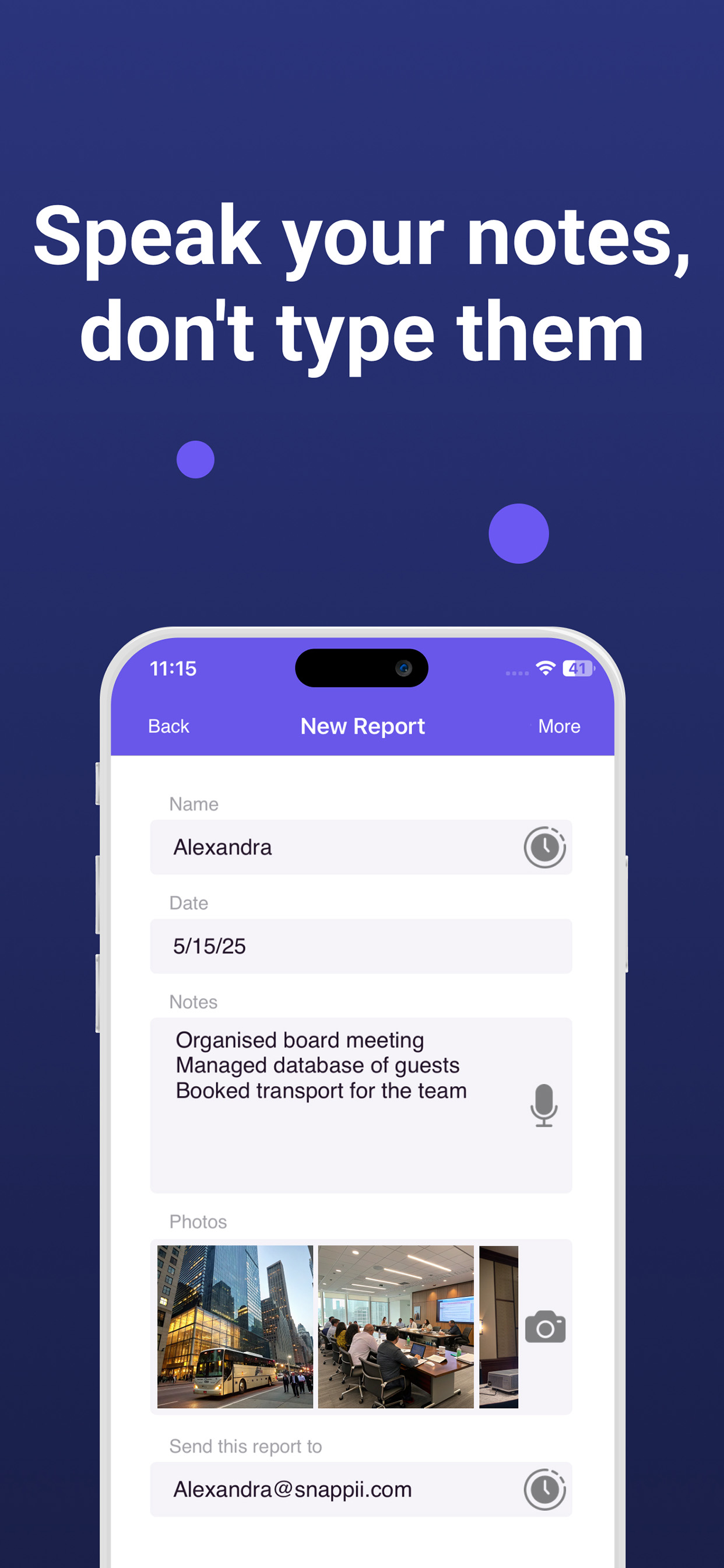 My Daily Report App screenshot 4