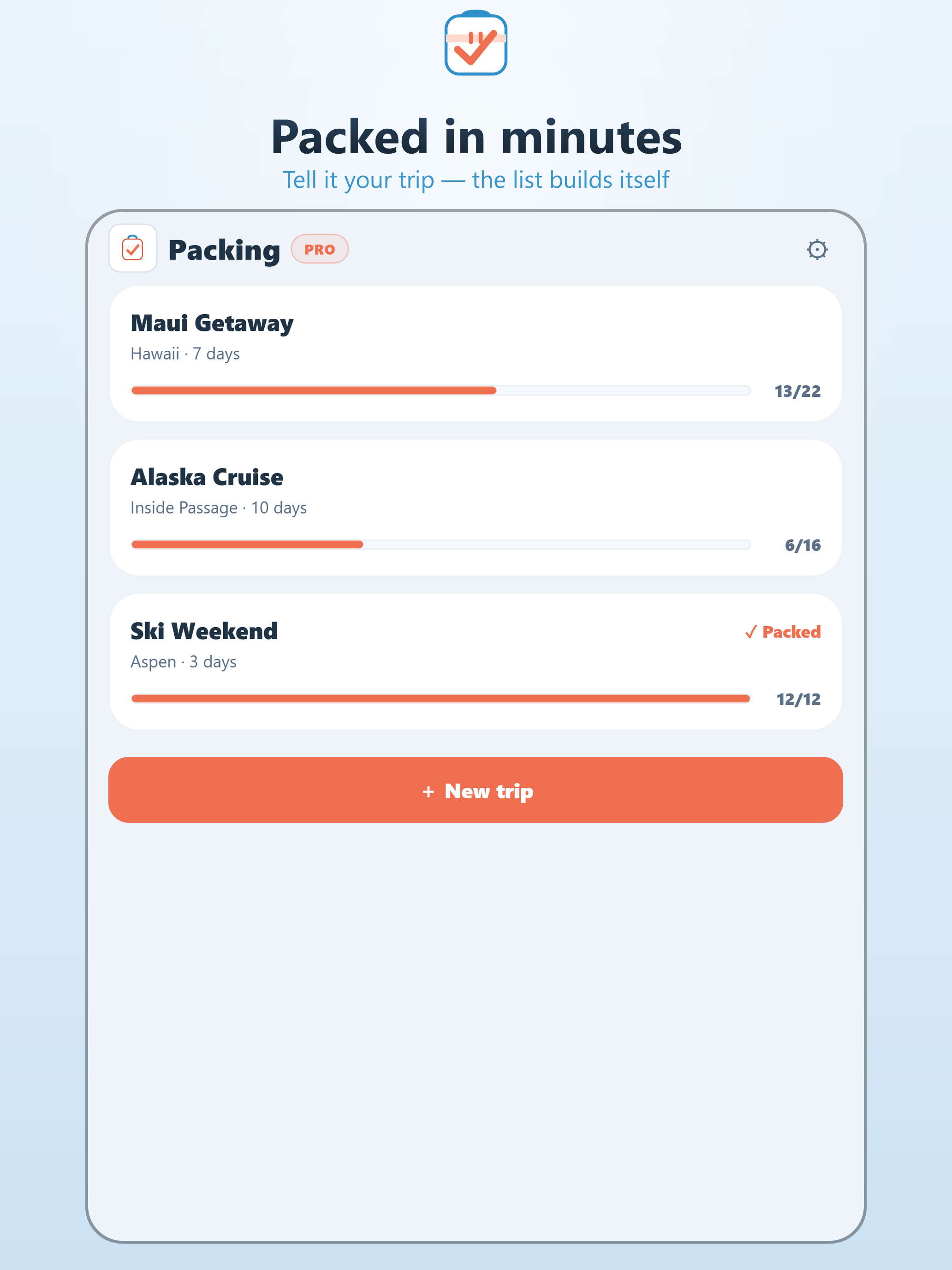 Packing List: Trip Checklist screenshot 9
