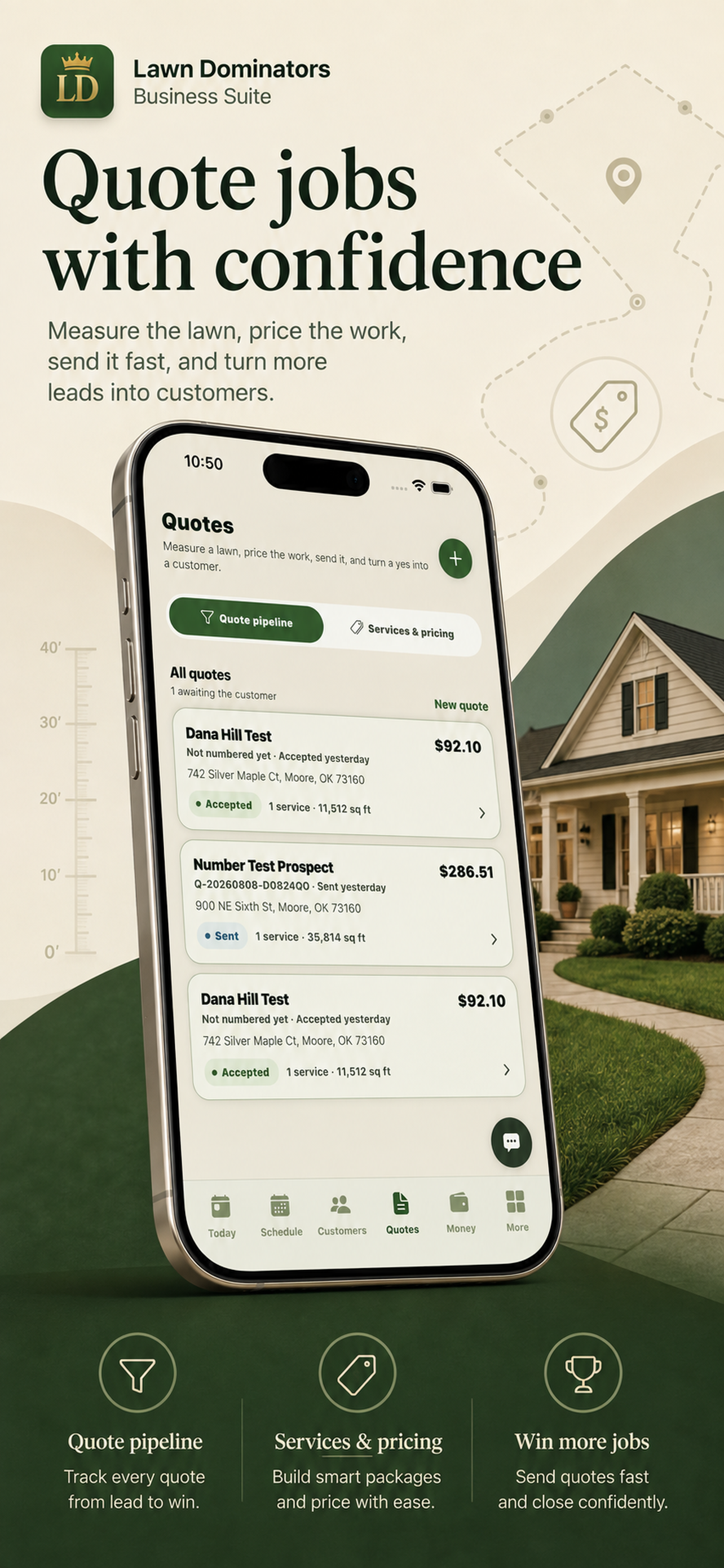 Lawn Dominator: Business Suite screenshot 4