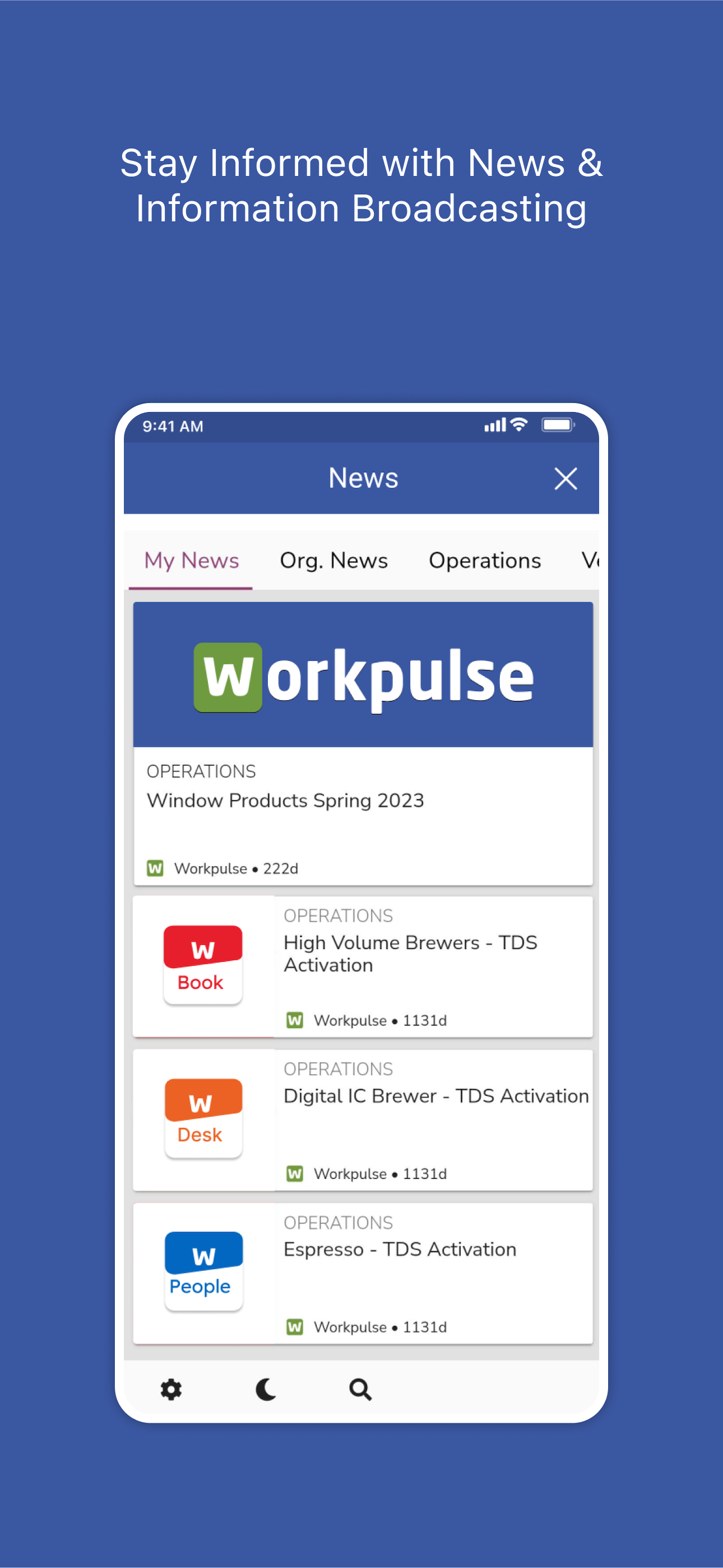 Workpulse RMS